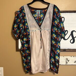 Johnny Was Blouse Short Sleeve